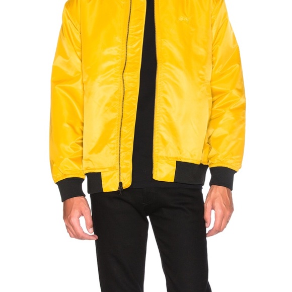 Stussy Mustard Bomber Jacket Nwt Xxl 